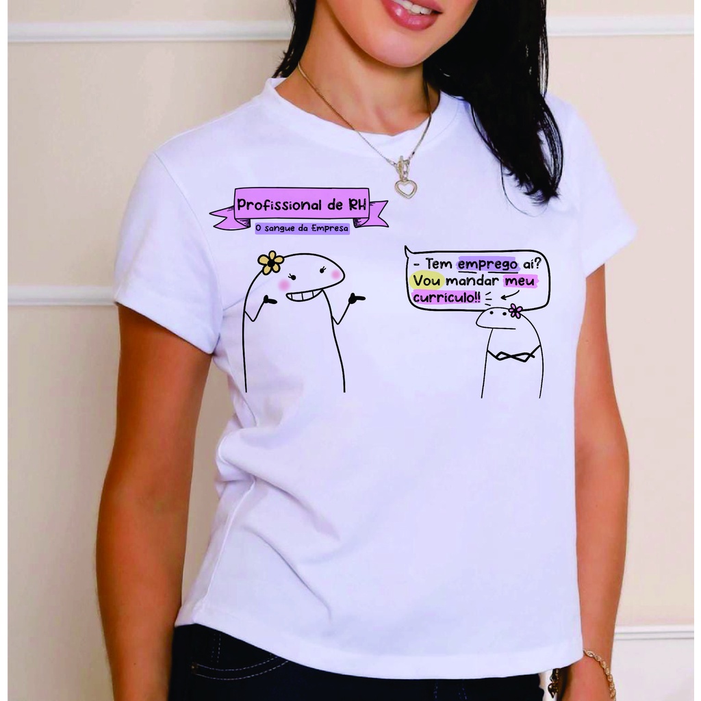 Camiseta Profissões RH, recursos Humanos