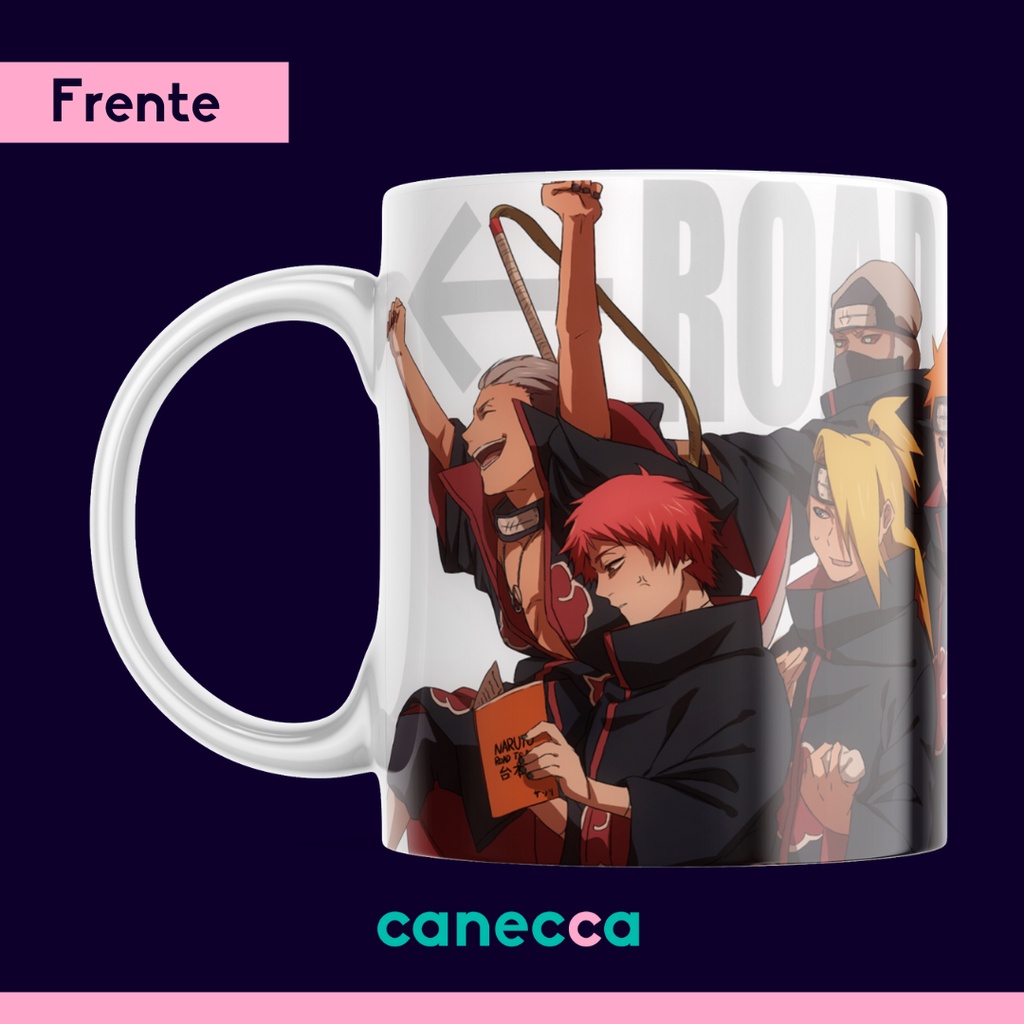 Caneca Akatsuki Símbolos Nukenin 1383