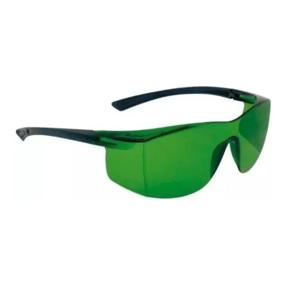 Óculos De Segurança Epi Ampla Visão Lente Verde SS1-V Super Safety EPI