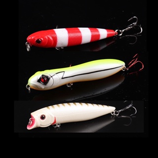 Kit 3 Isca Artificial Popper Top Água Mista