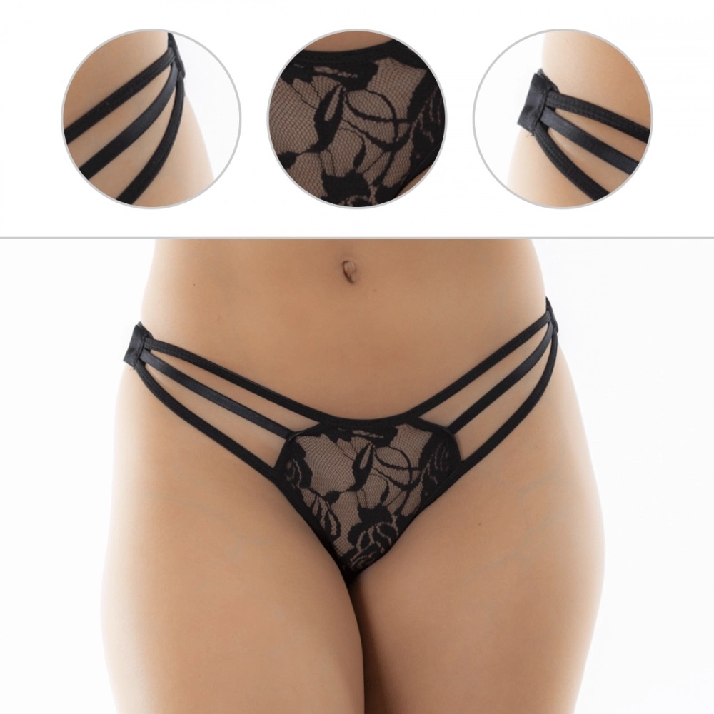 PIMENTA SEXY - Tanga Fio Dental Lap Dance - Preta | Shopee Brasil