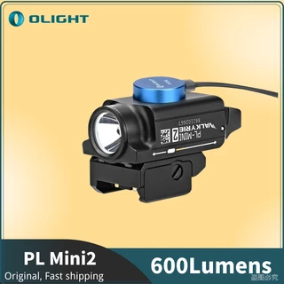 Olight PL-Mini 2 Lanterna De LED Leve Recarregável 600Lumens Gunlamp Ultra-Compact