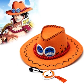 Portgas D Ace Cosplay Acessórios, Chapéus Cinto, Pulseira, Colar, Adaga  Adereços, Troca de papéis