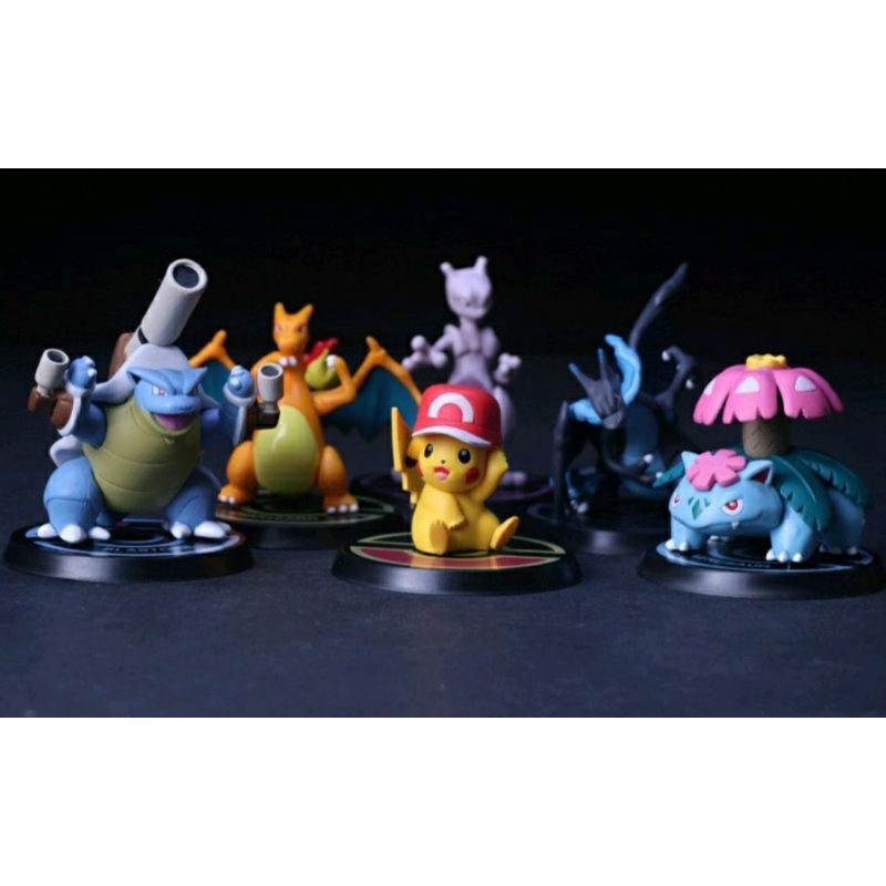 Grande Mega Evolução Figura Pokemon Gengar Charizard Eevee Gyarados  Venusaur Blastoise Slowpoke Anime Ação Modelo De Brinquedo Para Crianças -  Figuras De Ação - AliExpress