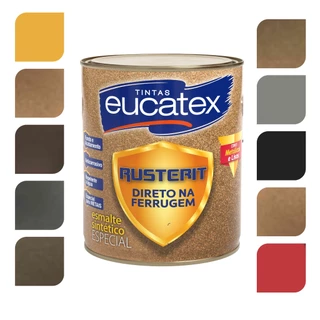 Tinta Para Ferro E Metais Direto Na Ferrugem 900ml	Escolha A Sua Cor