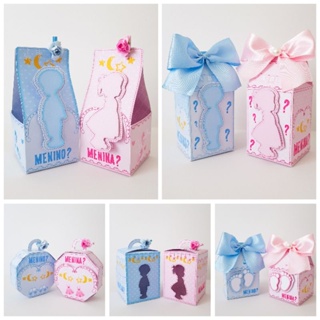 kit personalizado infantil chá Revelação ( combo de 5pçs por modelo)