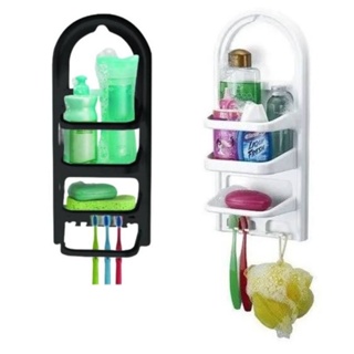 Porta Shampoo Prateleira de Banheiro Box Suporte Sabonete Escova de Dente Madri Nitron