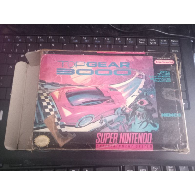 Cartucho Fita Top Gear 1 Para Super Nintendo Snes