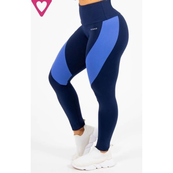 Calça legg meia cinta legging romance cintura alta original