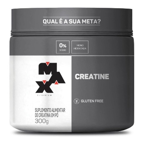 Creatina Pura 300g - Max Titanium