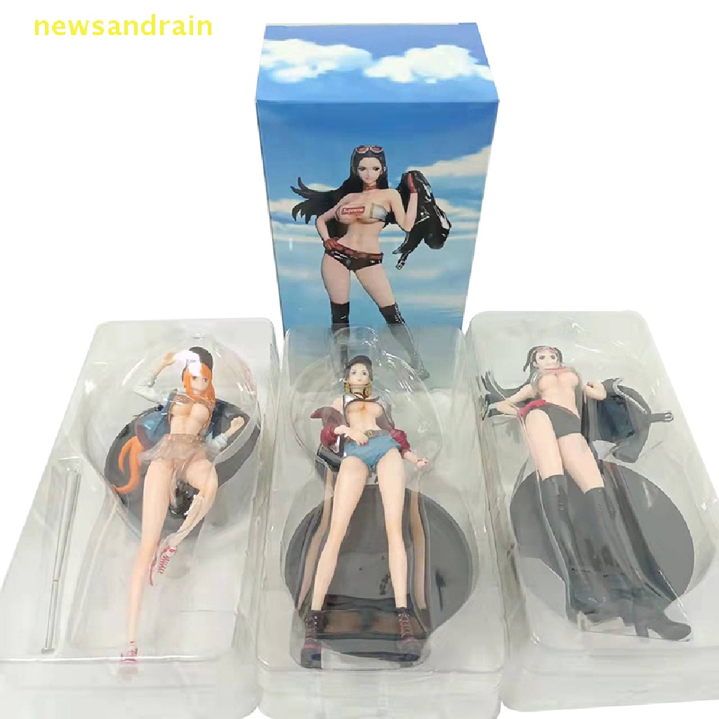 Tagandrain 1Pc One Piece 3 Estilos Traje De Banho Sexy Nami Action Figure  PVC Coleção Modelo Brinquedo Nice