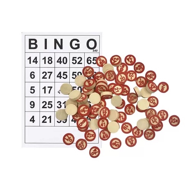 Jogo de tabuleiro de bingo para crianças