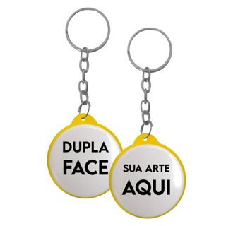 Copo Térmico PERSONALIZADO COM SUA ARTE 350mL + Chaveiro Dupla Face +  Button