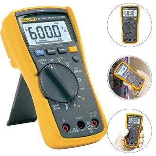 Multímetro Digital Com Detector De Tensão True Rms - 117 Fluke