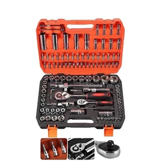 Kit Ferramentas Chave Soquetes Sextavados 108pçs