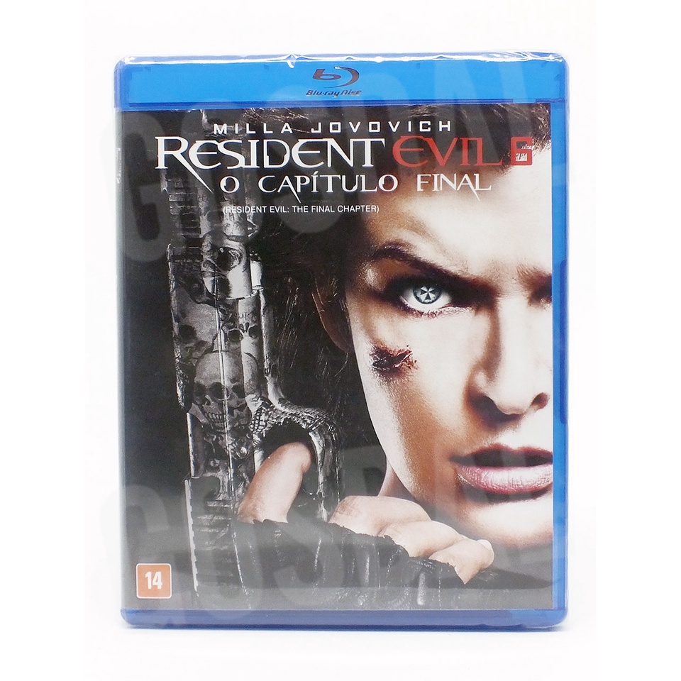 Filme Resident Evil 6: O Capítulo Final Blu-ray / Bluray Original