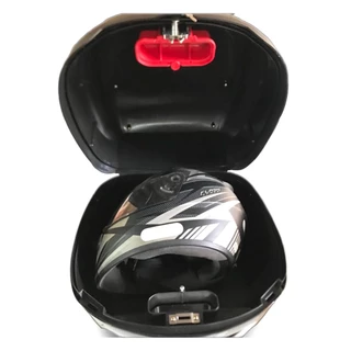 Baú para moto Awa Proos 41 Litros Original com Base Para Fixação