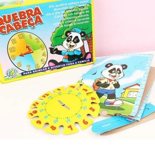 Quebra Cabeça Infantil Jogo quebra cabeça jogo interativo/didático jogo  educativo infantil criança quebra-cabeça lembrancinha lembrança