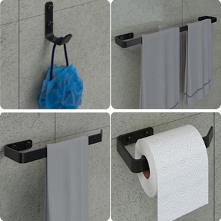 Kit Acessórios Para Banheiro 04 Peças Aluminio Luxo Não Oxida Não Enferruja