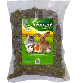 Feno Premium Para Roedores Hamster chinchila gerbil 500gr