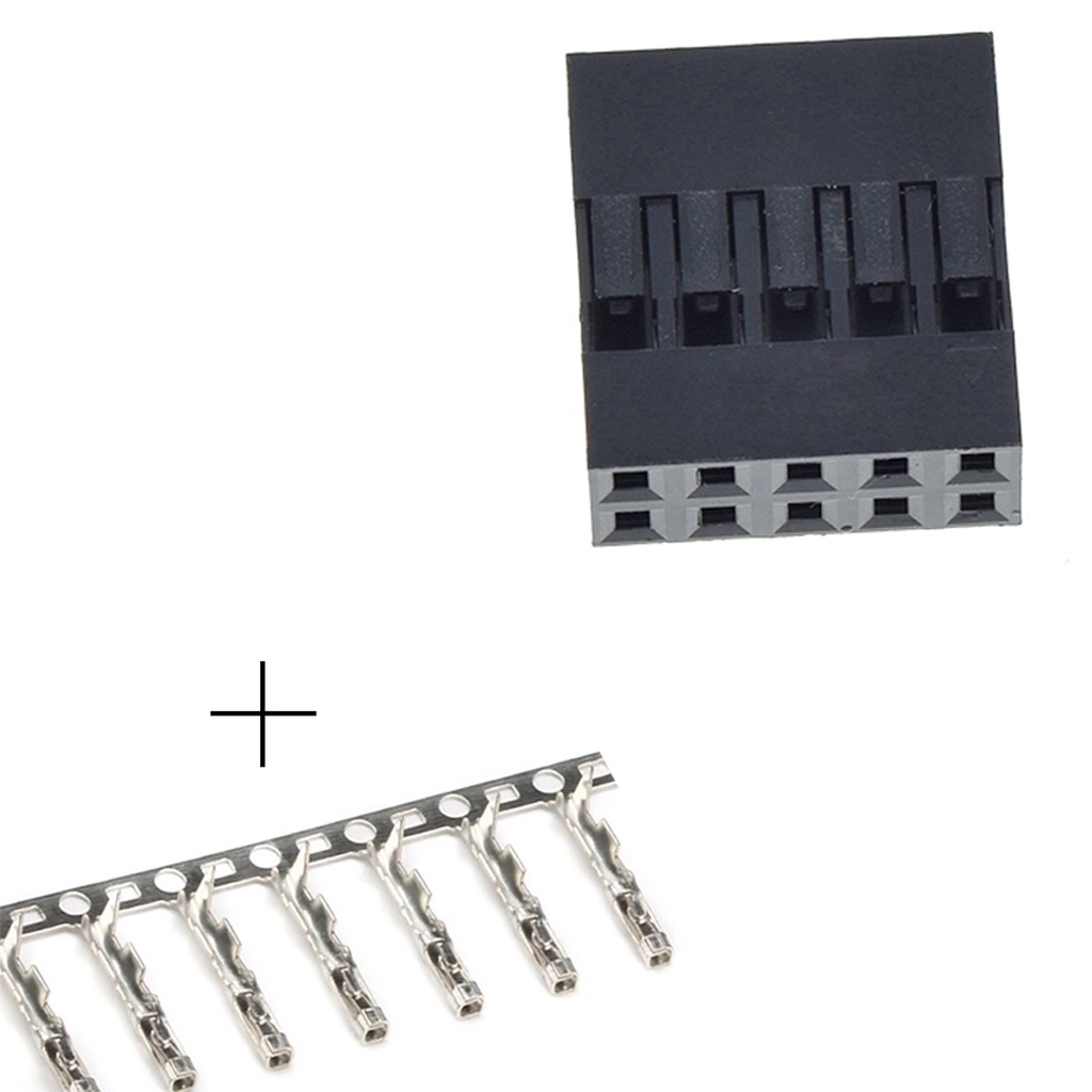 Contatti Femmina Rif OEM 73191-96 Per Spinotto AMP Multilock Maschio - Foto 9