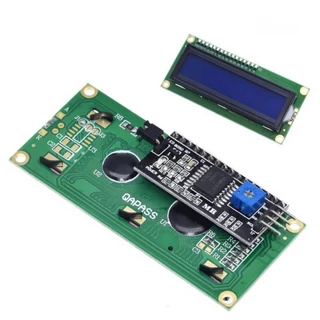 Display LCD 16x2 1602 Com Back Azul com Módulo I2C