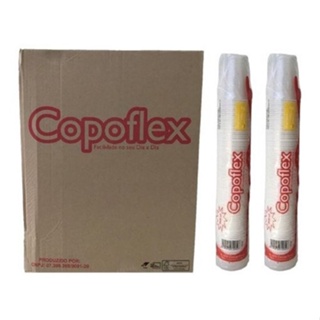COPO DESCARTAVEL COPOFLEX 200 ML TRANSP C/100 UNID - Shopping da
