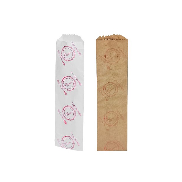 Saco De Papel Mono ou Kraft Para Talher com 1000 unidades | Shopee Brasil