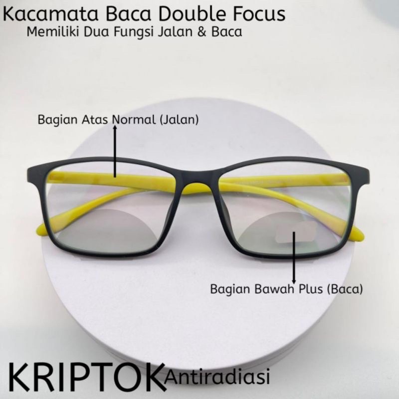 Lentes De Óculos kryptok bifocal Círculo Inferior | Shopee Brasil