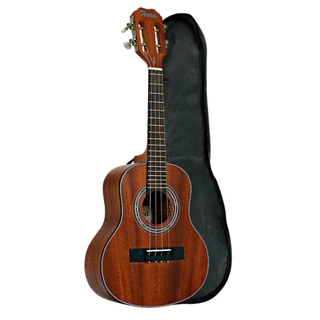 Cavaco Cavaquinho Terra Acústico Fosco Com Capa Mahogany
