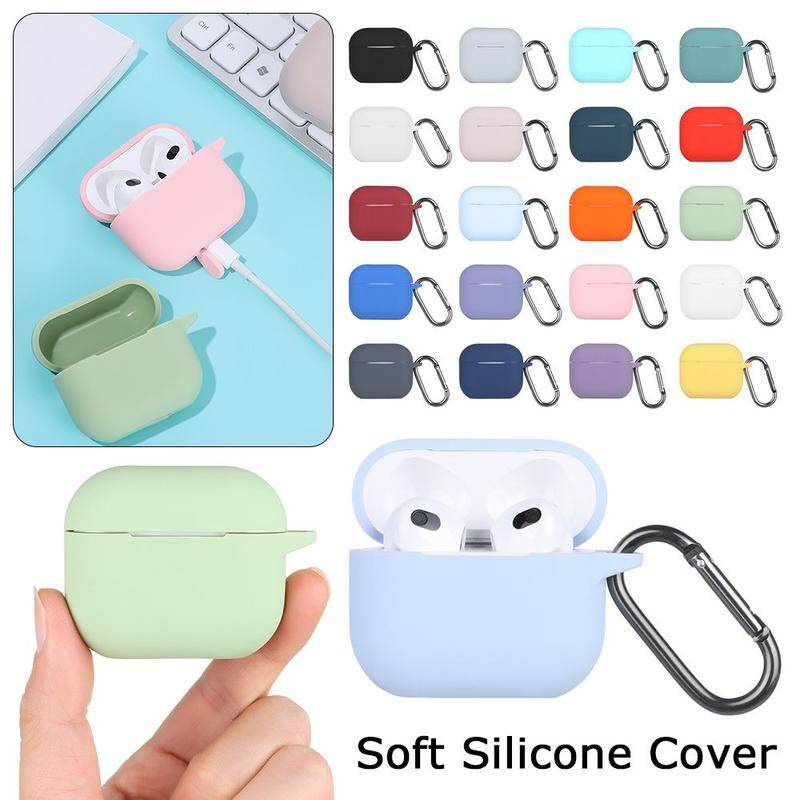 Capa Case capinha de Silicone Protetora para apple AirPods 3 geração