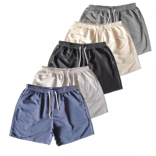 Kit Com 4 Shorts Masculino Plus Size Bermuda Mauricinho Moda Praia