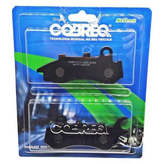 Pastilha Freio Dianteiro Bros 150/160 15 NX/XR 150/200/Tornado/XRE - Cobreq