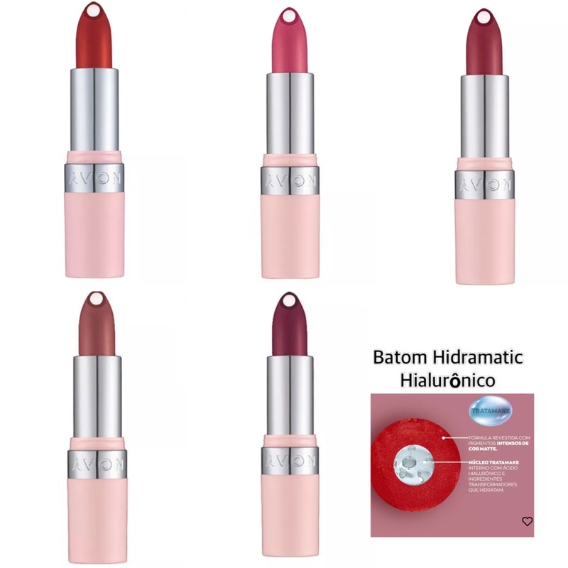 Batom Matte Hydramatic G Avon Shopee Brasil