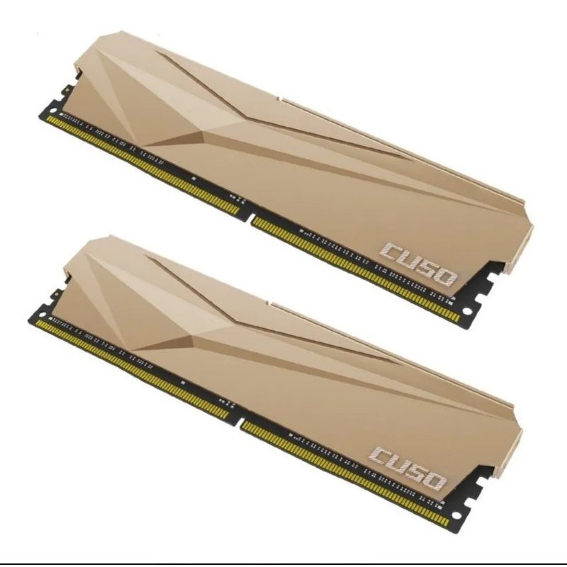 Kit Memória Ram Cuso Ddr4 16GB (2x8) 3200Mhz Sem Rgb