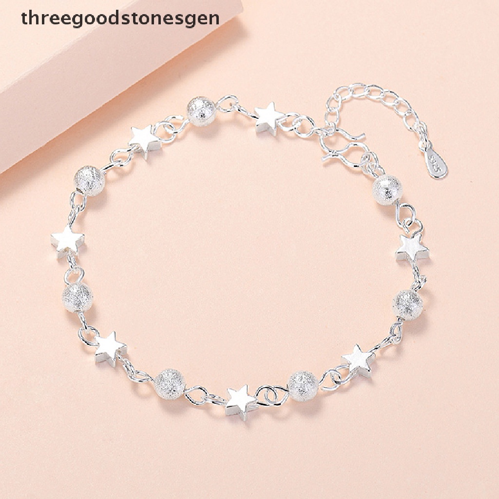 Pulseiras Estrela Fresca Para Personalidade Feminina Pulseira De Contas Redondas De Moda Coreana