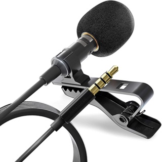 Microfone Lapela Clip Semi Profissional 3.5mm