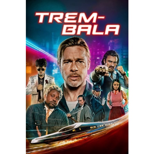 DVD Trem Bala - Brad Pitt LANÇAMENTO - Sony Pictures Séries Filmes