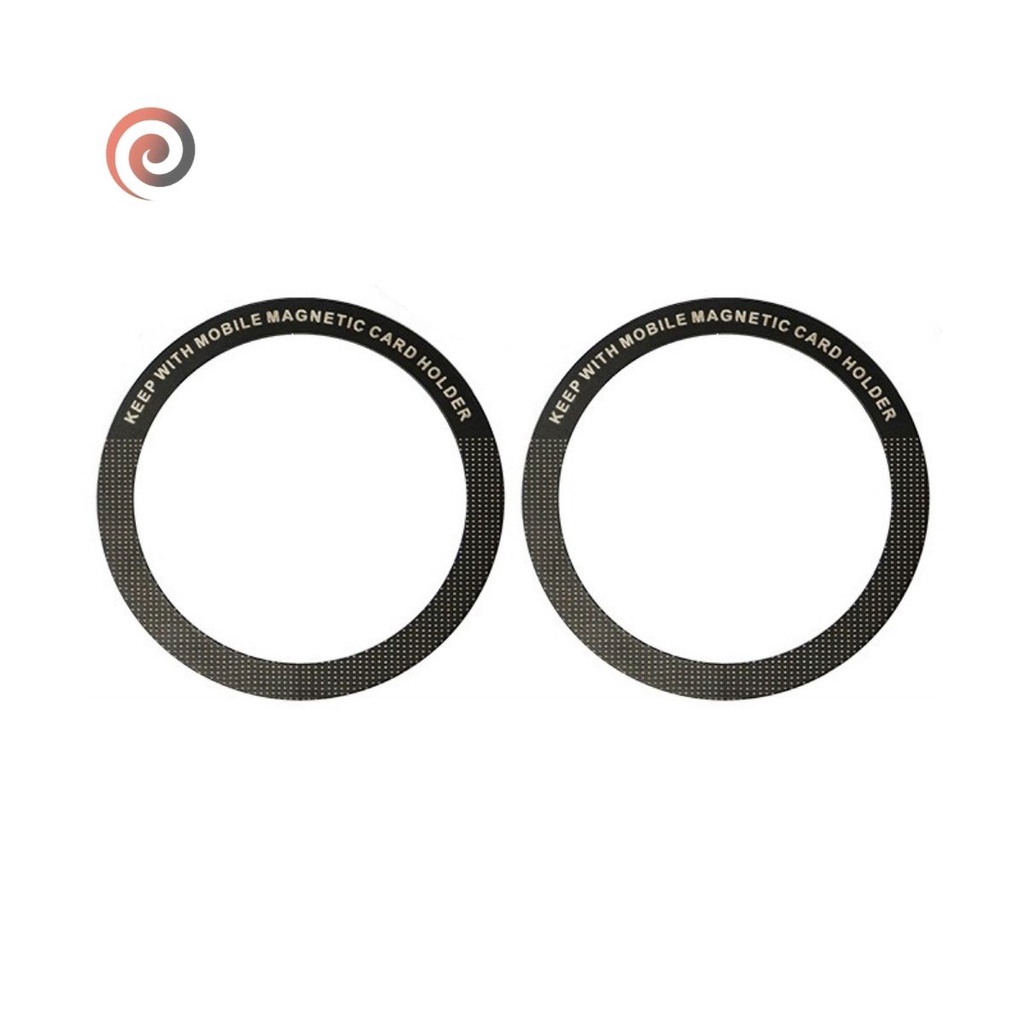 6 Anello di metallo adesivo per MagSafe copertura della cassa del telefono, adesivo piastre metalliche per iPhone 14 13 12 sottile appiccicoso rotondo pezzo per caricatore magnetico senza fili Grip