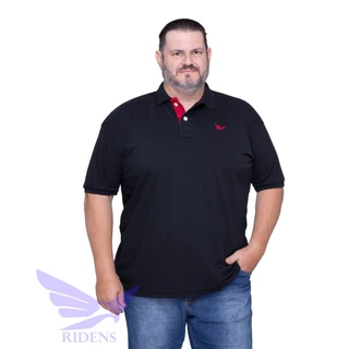gola polo ridens G4 G5 grandon pluz Liza bordado tecido piquet super promoção preço atacado