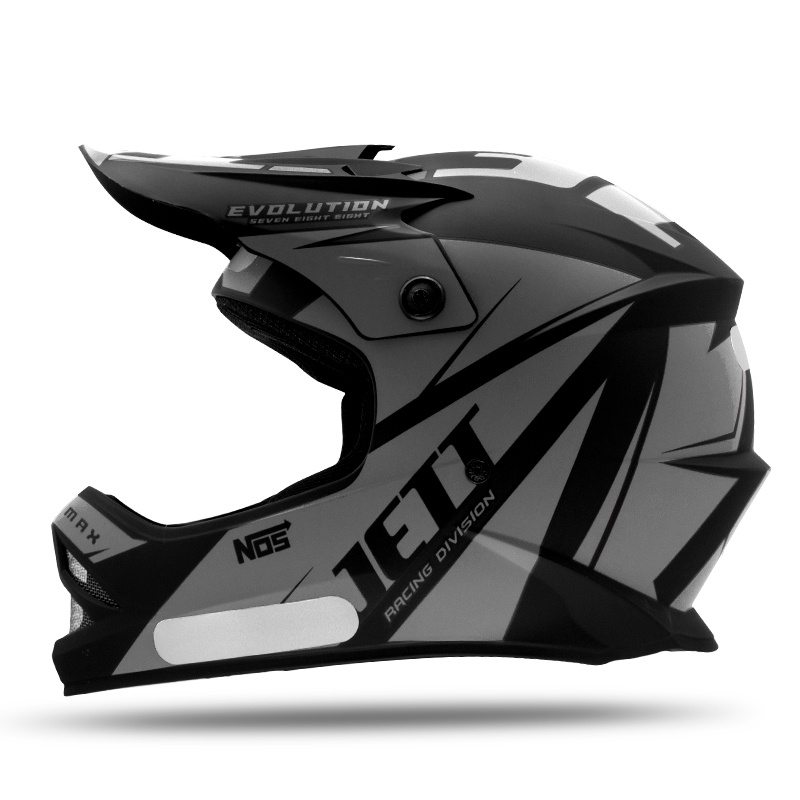 Capacete Motocross Infantil Jett Evolution Criança | Shopee Brasil