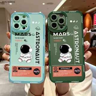 Xiaomi Redmi Note 10 10S 9 9S 8 Pro 5G Para Capinha De Celular Cartoon Astronaut