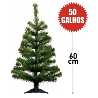 ÁRVORE DE NATAL 60 CM - 50 galhos  - ARV60V