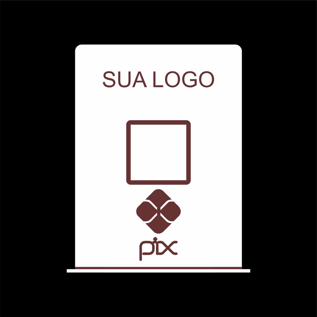 Display / Placa de QR Code Personalizado em Mdf Madeira ( Leia a ...