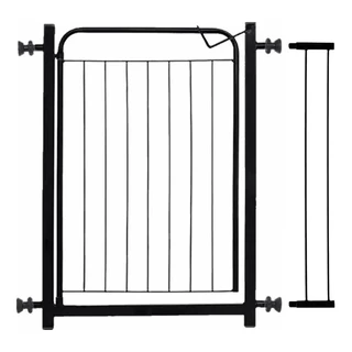 Grade Portão de Segurança Para Cães Vãos Portas de 69 cm à 84 cm Com Extensor Promoção