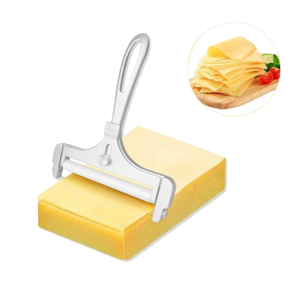 Fatiador Cortador Plaina de Queijo Presunto Mortadela de Metal Resistente