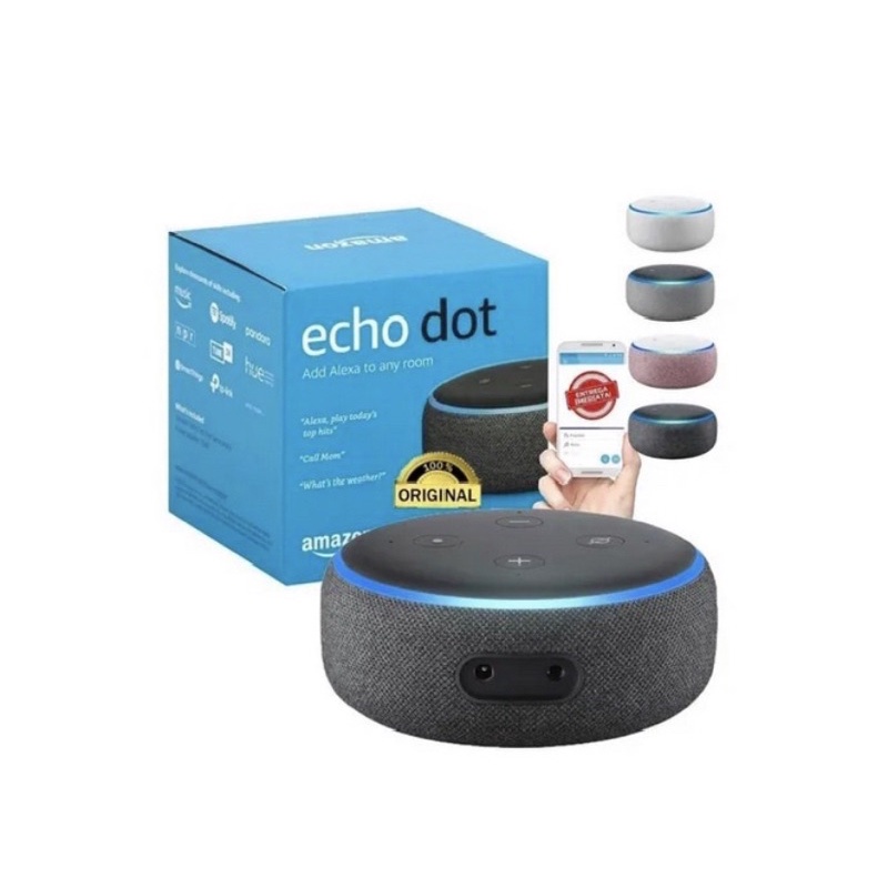 Echo 3rd Gen com assistente virtual Alexa - charcoal 110V/240V