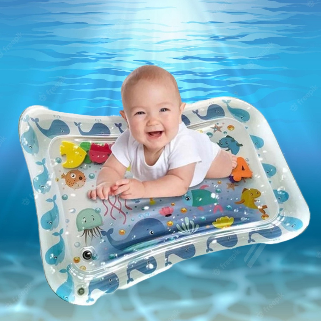 Juego de tapete rociador de agua Brillar 170 cm PVC portátil para niños | en línea