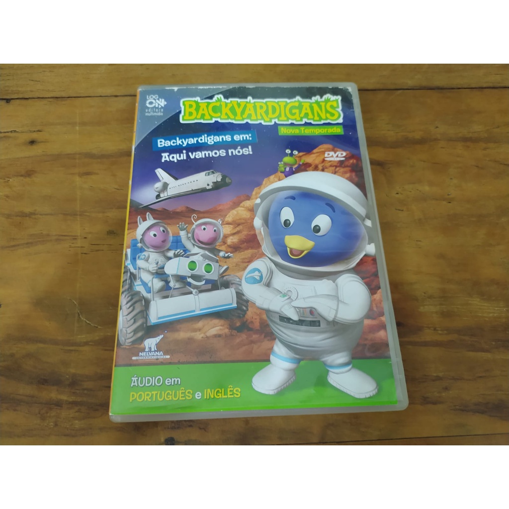 Dvd Backyardigans Em Aqui Vamos Nós Nova Temporada Original Usado ...