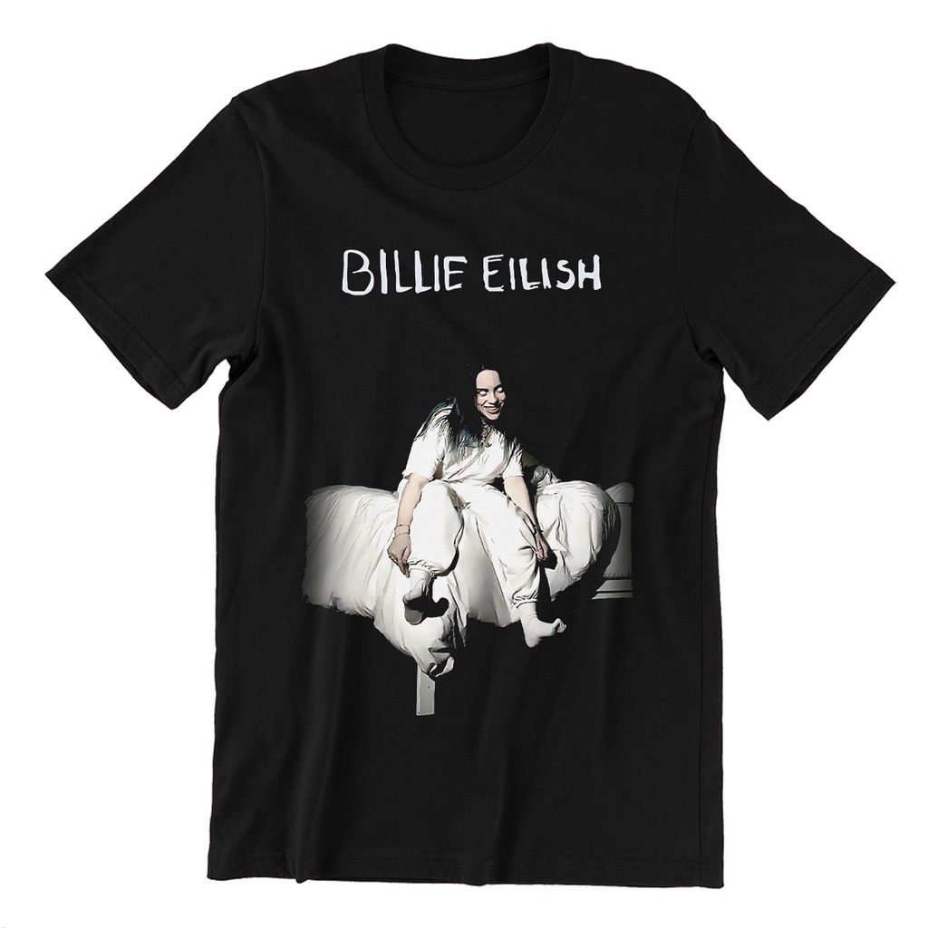 【WEB限定】 Camiseta Brasil Shopee | Eilish Billie Shirt T- ミュージシャン